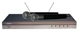 PylePro - Dual UHF PLL Synthesized Wireless Microphone System w/ Echo - PDWM7400