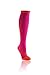 X31 Sports Over The Knee Compression Socks 15-20 mmHg Womens & Mens Thigh High Stockings 1 Pair (Medium, Pink)
