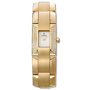 Concord 0310296 La Scala White Mother-of-Pearl Dial 18K Yellow Gold Ladies Watch