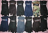 Wholesale Lot 24 Mens Polar Fleece Thermal Insulated Gloves