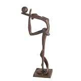 Ballerina with Ball Bronze Sculpture