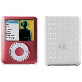 DLO Hybrid Shell for iPod nano 3G (Clear Front and White Back) by DLO