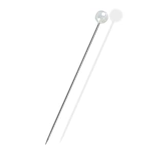 48pc 2" Corsage Pins - Round Pearl Head