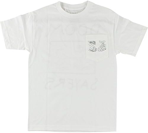 Doom Sayers Snake Shake Pocket Short Sleeve S-White T-Shirt