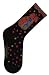 Laurel Burch Canine Family Sole Mates Socks Black