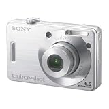 cheap Cyber Shot® DSC W50 Digital Camera, 6.0MP Super HAD™ CCD, Silver (SONDSCW50) Category: Digital