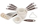 MIU 13-Piece Plastic Measuring Cup and Spoon Set