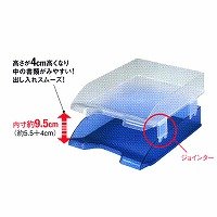 セキセイジョインター （デスクトレ‐専用） 4個入 クリアー（RC：1000059140）