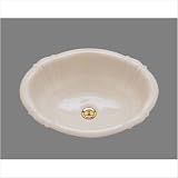 Bates & Bates P1518 Georgia Drop In Bathroom Sink with Overflow