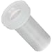 Round Shoulder Spacer, Nylon, Inch, 1/4" Length, #2 Screw Size, Pack of 100
