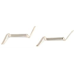 2 Ring Guards Medium White Sizer Adjust Jewelry Parts