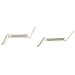 2 Ring Guards Medium White Sizer Adjust Jewelry Parts
