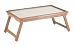 Winsome 98821 Flip top Bed Tray with Notch Handle - White/Natural