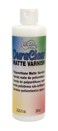 DecoArt DS60-9 American DuraClear Varnishes, 8-Ounce, DuraClear Matte Varnish