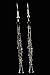 Clarinet Earrings