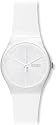 Swatch Damen-Armbanduhr Weiß Rebell SUOW701
