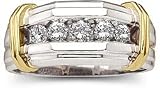 312wMditaBL. SL160  1 ctw Mens Diamond Ring