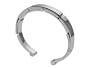 Handsome Men's Pure Surgical Steel Adjustable Cuff Bracelet