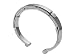 Handsome Men's Pure Surgical Steel Adjustable Cuff Bracelet