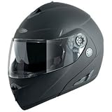 SHARK OpenLine schwarz matt, Klapphelm mit Sonnenblendevon "Shark"