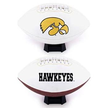Iowa Hawkeyes Signature Series Football (Quantity of 1)