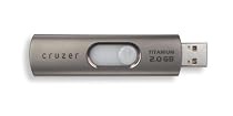 Cruzer Titanium 2GB USB Flash Drive (SDCZ3-2048-A10, Retail Package)