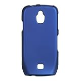 Samsung Exhibit 4G (T-Mobile) Rubberized Hard Protector Case - Blue