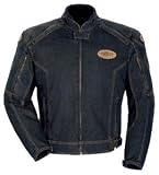 Tourmaster Cortech DSX Denim Mens Motorcycle Jacket Black XS