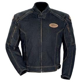 Tourmaster Cortech DSX Denim Mens Motorcycle Jacket Black XXXXL