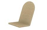Trex Outdoor Furniture Cape Cod Adirondack Chair Full Cushion, Bird'S Eye