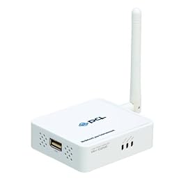 PLANEX 双方向通信対応 有線/無線 USBプリントサーバ(Win・Mac) Mini-102MG