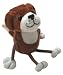 DOG FINGER PUPPET 12CM TALL FABRIC FINGER PUPPET P51