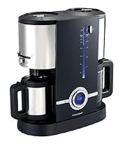 Morphy Richards 47064 Latitude Filter Coffee Maker with Frother and 24-Hour Timer (Black)