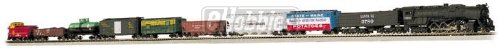Bachmann Trains Empire Builder Ready - To - Run N Scale Train Set