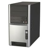 VISIONTEC PIANO BLACK MICRO ATX PC TOWER CASE CABINET WITH MEMORY CARD READER 727-08