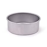 Parrish Magic Line 8 x 3 Inch Round Aluminum Cake Pan