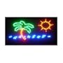 Palm Tree Beach LED Neon Sign and Light - NEW