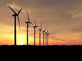 Best Price Wallmonkeys Peel and Stick Wall Decals - Wind Generators - 24