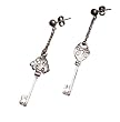 Linear Key Earrings