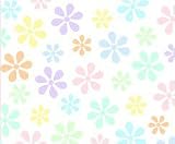 SheetWorld Fitted Pack N Play Sheet - Pastel Colorful Floral Woven - Made In USA