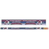 COLORADO AVALANCHE OFFICIAL LOGO PENCIL 6-PACK