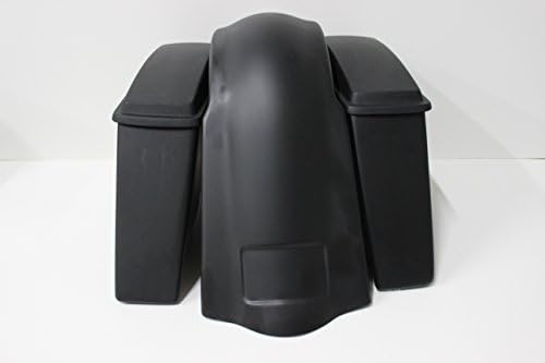 Top Custom Baggers FKIT400NB Harley Touring Baggers 4" Extended/Stretched Saddlebags And Rear Fender No Cutouts