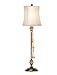 Dale Tiffany MB700885 Apperson Buffet Lamp, Hand Painted and Fabric Shade
