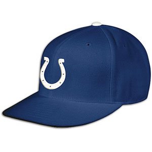 Colts Mitchell & Ness NFL Throwback Basic Logo Fitted Ca ( sz. 7 1/2, Blue : Colts )