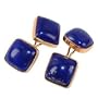 Forzieri Exclusives Vintage Style Lapis Lazuli Cufflinks