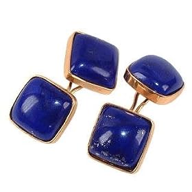 Forzieri Exclusives Vintage Style Lapis Lazuli Cufflinks by 