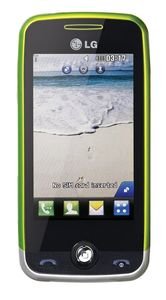 LG GS290 Cookie2 Handy ohne Branding silver/green 