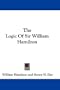 The Logic Of Sir William Hamilton