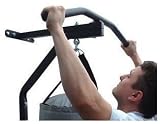 Pro 2 in 1 Chin Pull Up Bar with Punch Bag Bracket,Push