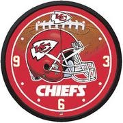 Kansas City Chiefs Clock